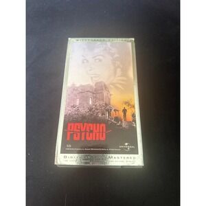PSYCHO VHS Alfred Hitchcock Horror Cult Classic